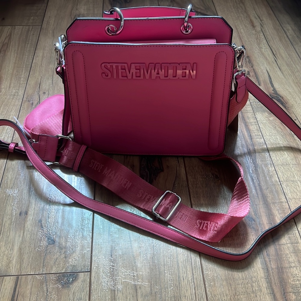 Steve Madden pink purse